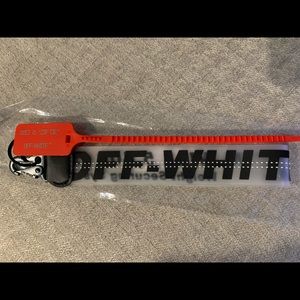Off White Industrial Keychain Lanyard